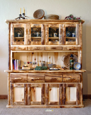Large Buffet and Hutch (2-piece)