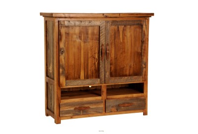 Wyoming Collection Two-Drawer, Two-Shelf Armoire for flat-screen TV