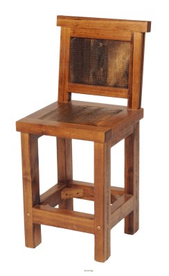 Wyoming Collection Barstool with Back