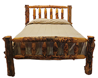 Aspen Grizzly Log Bed