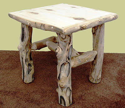 Aspen Grizzly End Table